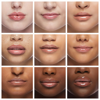 Lip color — Pack of 6 crystal flower jelly lipstick with color change feature