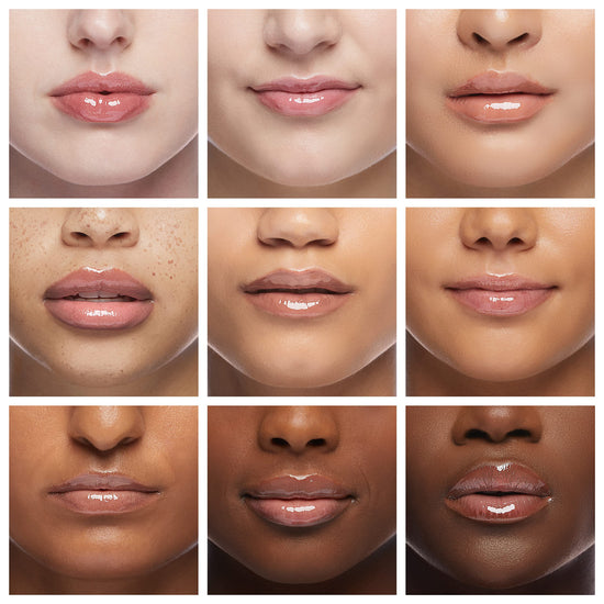 Lip color — Pack of 6 crystal flower jelly lipstick with color change feature