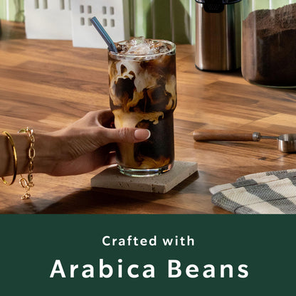 Starbucks cold brew coffee — signature black