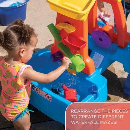 Step2 car wash splash center — kids water table with car and accessories
