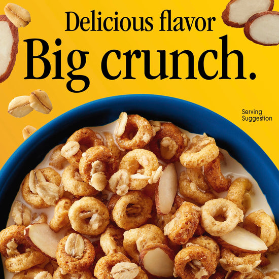 Breakfast cereal — Cheerios oat crunch almond flavor
