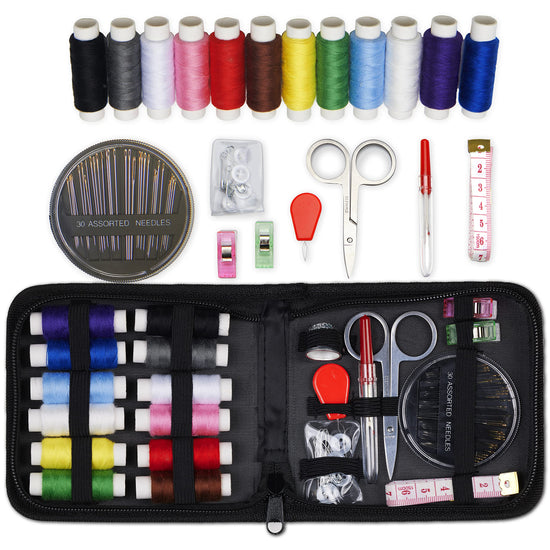 ARTIKA sewing tool set — small beginner kit with multicolor threads and accessories