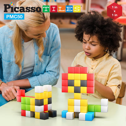 Toy building block — PicassoTiles Cube Paren1