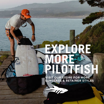 Pilotfish body strap — no tail adjustable eyewear retainer cable strap