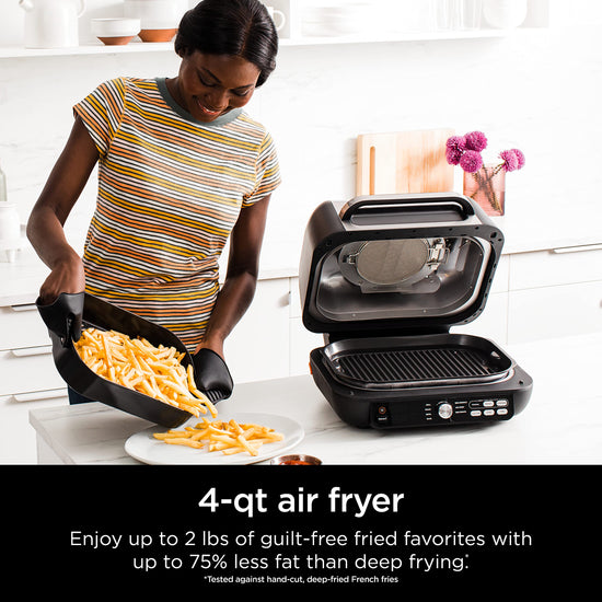 Ninja IG651 barbecue grill — 7-in-1 with smart thermometer and air fry feature