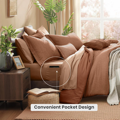 Bedding set — Cationic comforter 7 piece set by Monbix