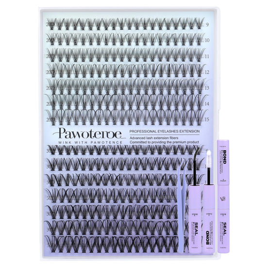 False eyelash kit — Lash clusters by Pawotence
