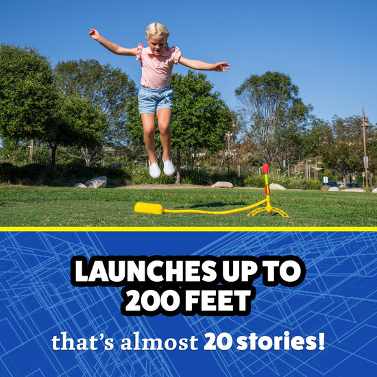 Toys and games — Stomp Rocket original ultra rocket launcher for outdoor fun
