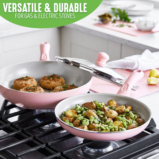 Cookware set — Soft grip 16 piece by GreenLifeCookware set — Soft grip 16 piece by GreenLife