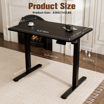 Desk — Adjustable standing design by Ergomaker