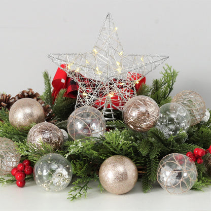 HANGING_ORNAMENT — shatterproof Christmas ball decoration set