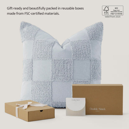 Decorative pillow cover — 100% cotton tufted design by Bedsure 20x20
