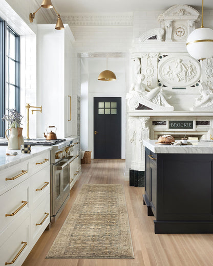 RUG — Margot Collection in antique/sage, 2' x 5' accent rug by Loloi II