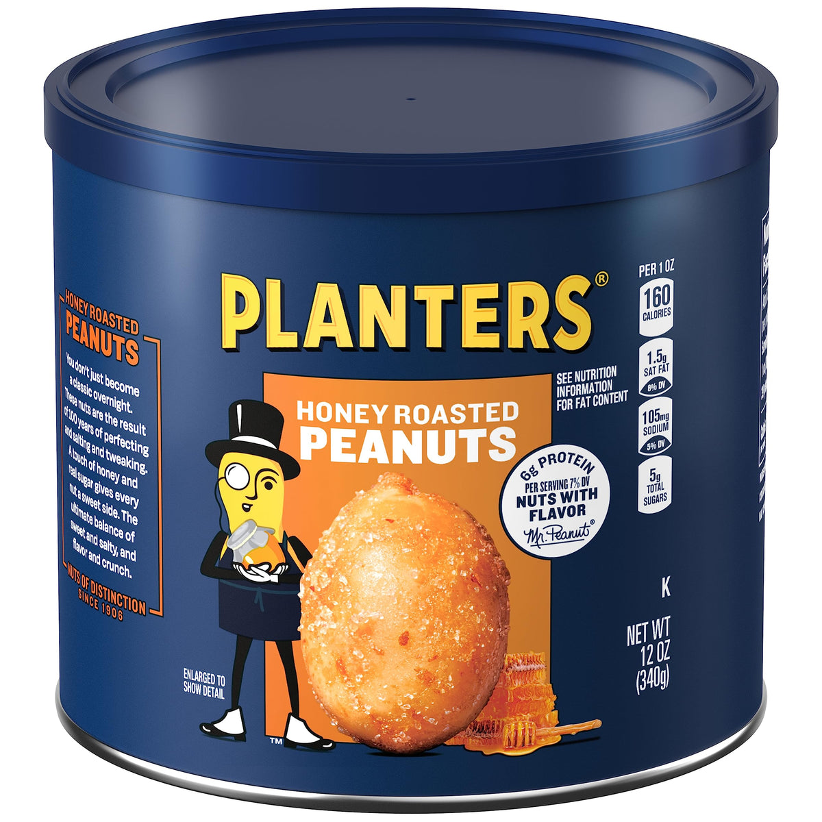 PLANTERS peanuts - 12 ounce pack.