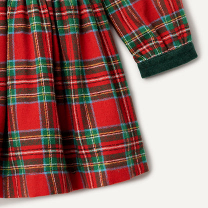 Amazon Essentials x Sofia Grainge long sleeve flannel dress for girls