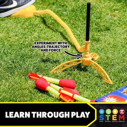 Toys and games — Stomp Rocket original ultra rocket launcher for outdoor fun