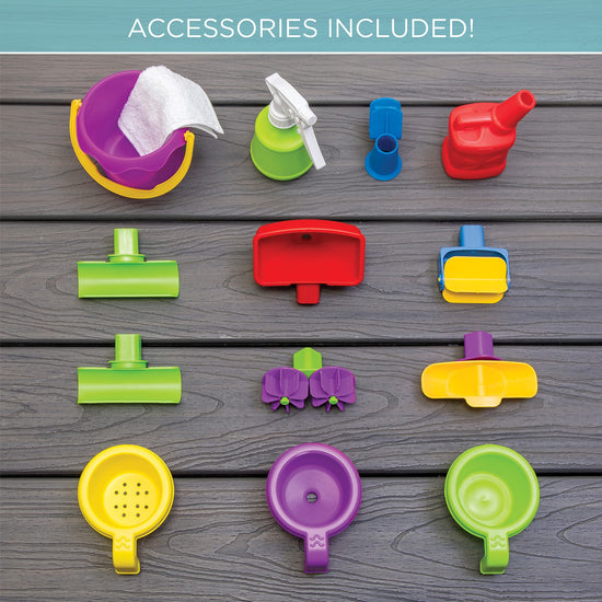 Step2 car wash splash center — kids water table with car and accessories