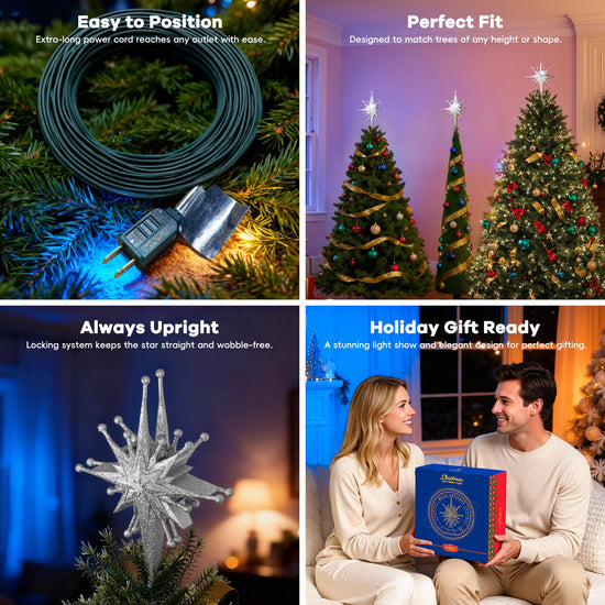 Tree topper — festive design for holiday decor