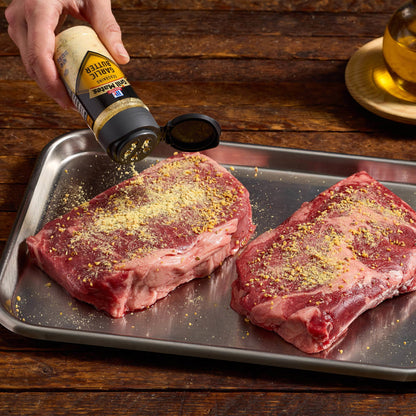 McCormick Grill Mates garlic butter seasoning — rich garlic flavor in a convenient blend
