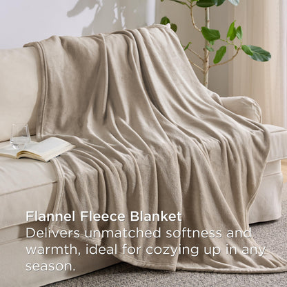 Bedsure bedding set — 8 piece with soft fleece microfiber blanket and sheets