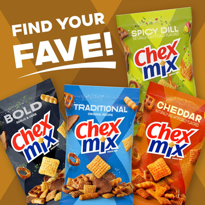Chex Mix snack mix — traditional savory flavor, 8.75 oz bag