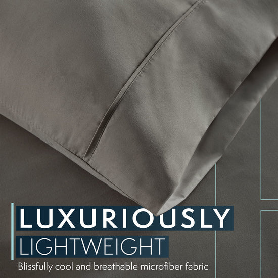 HC Collection bed linen set — 16 inch deep pockets for bedding sheets and pillowcases