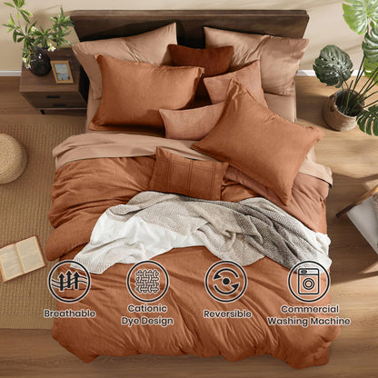 Bedding set — Cationic comforter 7 piece set by Monbix