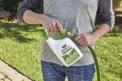 Scotts MossEx weed and moss control agent — 3-in-1 ready-spray