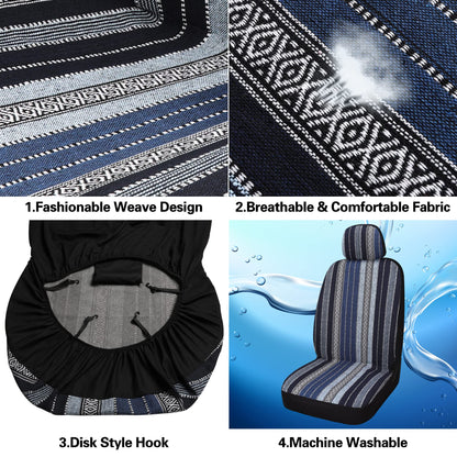 HAIYAOTIMES vehicle seat cover - Washable and breathable for universal fit