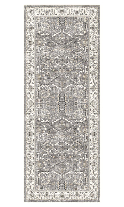 RUG — Washable, soft, large vintage design for indoor use
