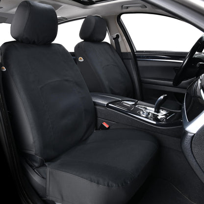 Coverado car seat covers - canvas seat covers for front seats in most vehicles