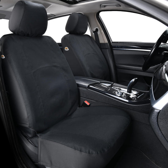 Coverado car seat covers - canvas seat covers for front seats in most vehicles