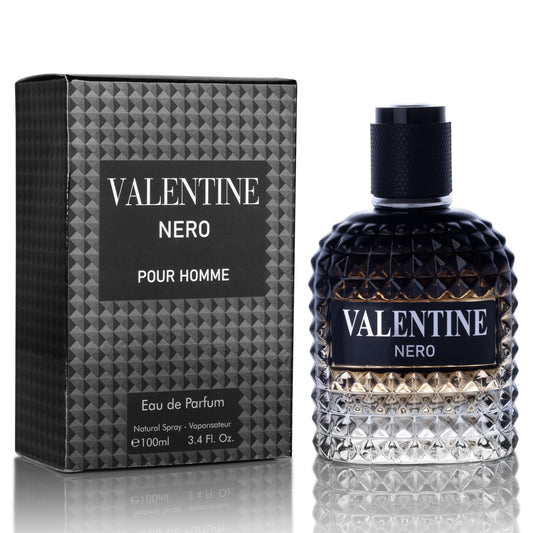Personal fragrance — Woody aromatic scent with floral and mineral notes by Valentine Nero 100ml