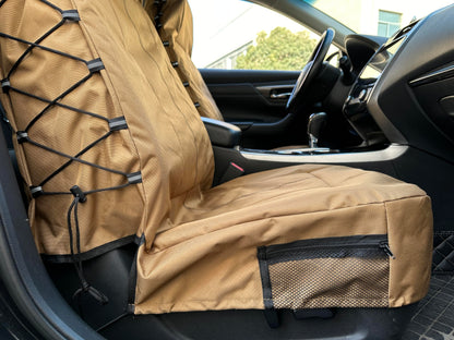 CSCOMFY tactical seat covers — waterproof and multi-pocket design for vehicles