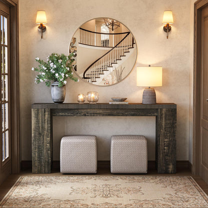 Little Tree console table — 70.9-inch narrow design for living spaces and hallways