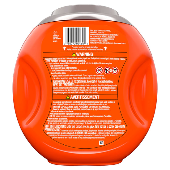Tide liquid laundry detergent — free and gentle unscented formula