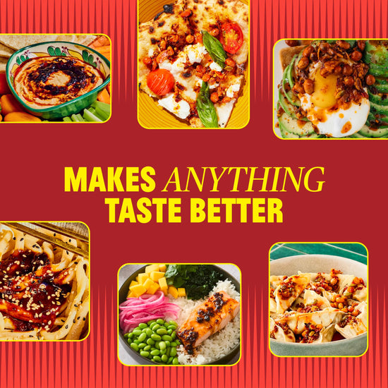 Sauce — Sichuan chili crisp bundle with three spicy vegan options