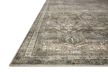 RUG — Loloi II Layla Collection vintage inspired taupe/stone sample rug 18 x 18RUG — Loloi II Layla Collection taupe/stone sample rug 18 x 18 low pile