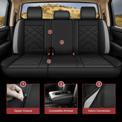 AOMSAZTO vehicle seat cover - custom fit for 2014-2021 Toyota Tundra Crewmax Double Cab