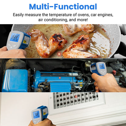 Etekcity infrared thermometer – measures temperatures from -58°F to 1130°F for various uses
