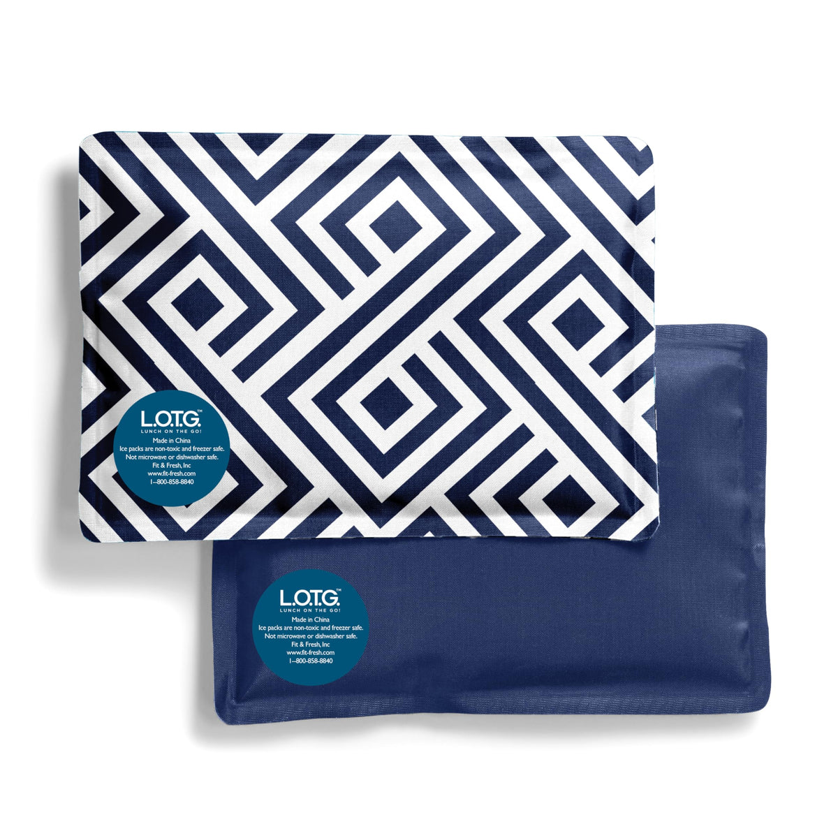 Meal holder — Fit & Fresh soft ice packs