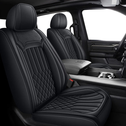 AOMSAZTO vehicle seat cover - Faux leather full set for Dodge RAM 1500 2500 3500 2012-2026
