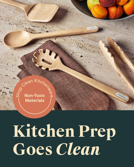 Food spatula — Made from FSC-certified birch wood, no microplastics
