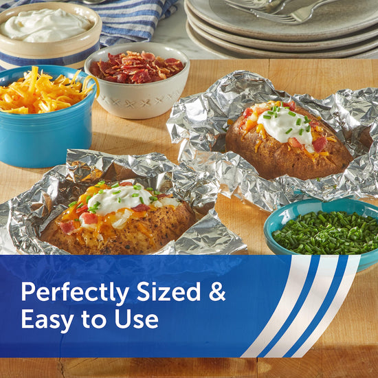 Food wrap — Reynolds Wrap heavy duty pre-cut aluminum foil sheets