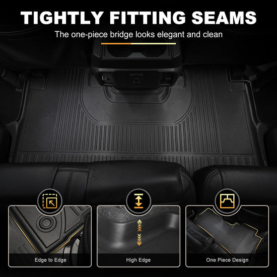 Vehicle mat — All weather liners for Chevy Silverado and GMC Sierra 1500/2500/3500HD 2019-2026