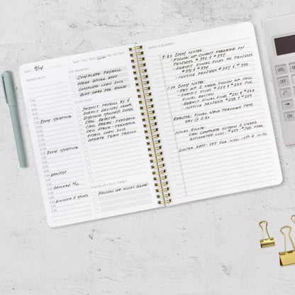 Planner — Undated daily journal for organizing tasks and boosting productivity