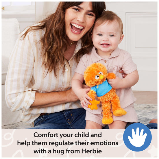 Toy figure — Ms. Rachel Herbie cuddle and comfort friend doll, 11” plush toy for ages 6 months to 3+
