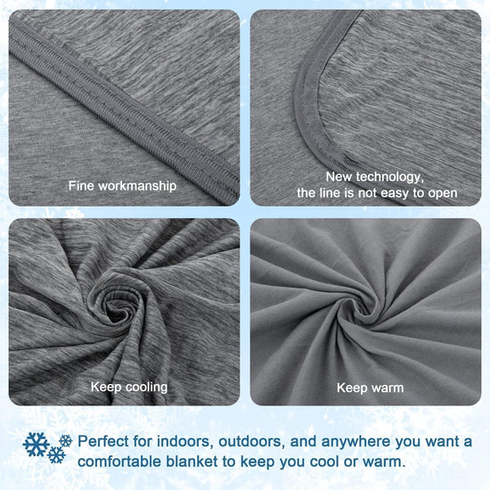 CHOSHOME cooling blanket — lightweight design for hot sleepers and night sweats