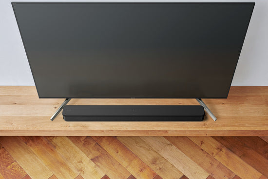 Sony S100F soundbar with bass reflex speaker and Bluetooth connectivity