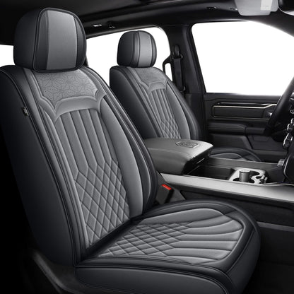 AOMSAZTO vehicle seat cover - faux leather full set for Dodge RAM trucks 2012-2026